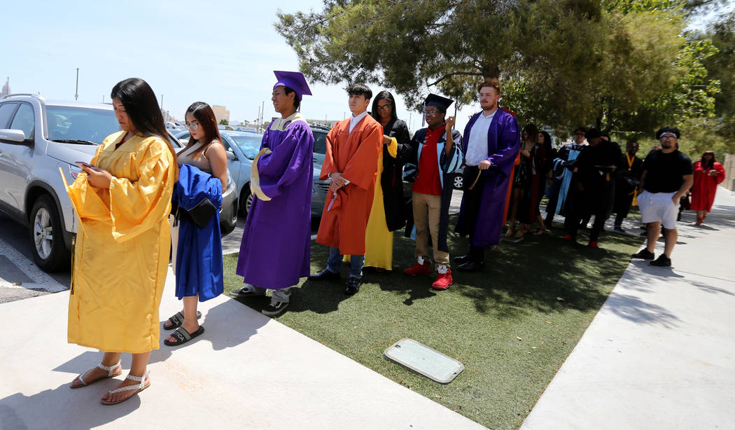 Summer graduates awarded high school diplomas in Las Vegas ceremony