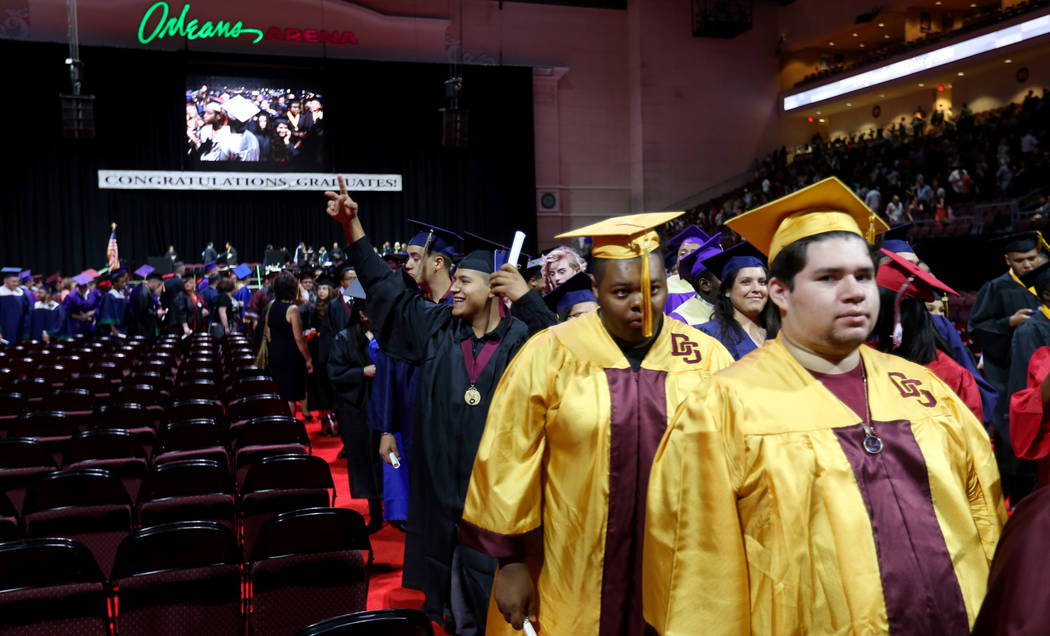 Summer graduates awarded high school diplomas in Las Vegas ceremony