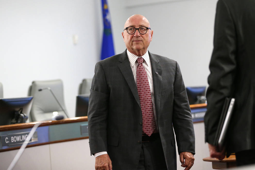 Las Vegas Convention and Visitor Authority President Rossi Ralenkotter during a board meeting at the Las Vegas Convention Center in Las Vegas, Tuesday, June 12, 2018. Erik Verduzco Las Vegas Revie ...
