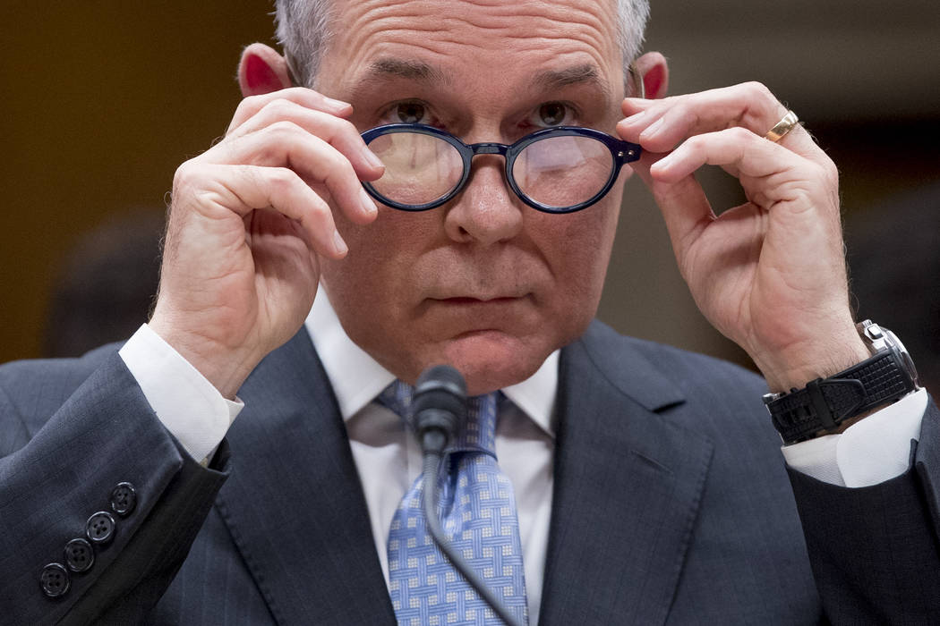 scott pruitt endangered public his drivers