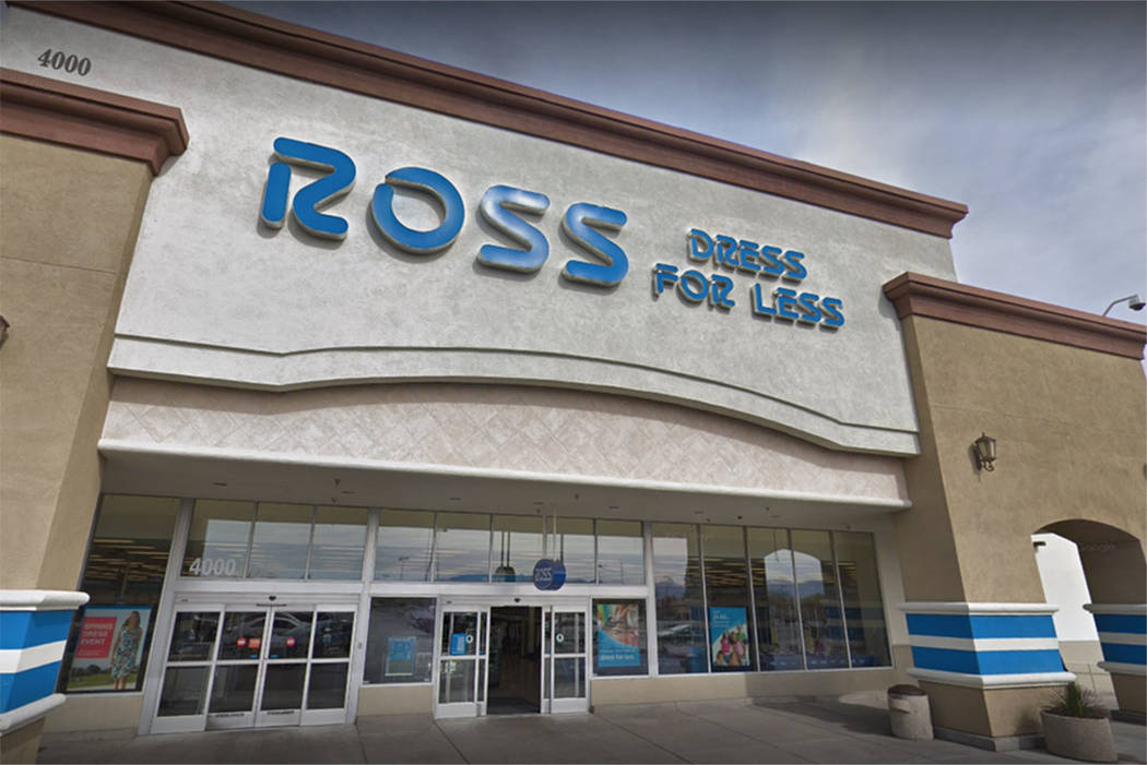 Ross Dress For Less store on Blue Diamond Road in Las Vegas (screengrab