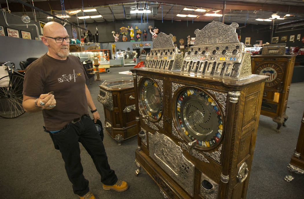 antique slot machine