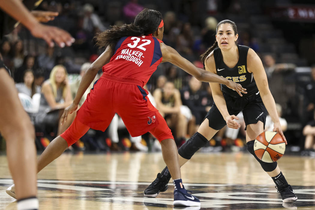 Guard Kelsey Plum finds her range with Aces | Las Vegas Review-Journal