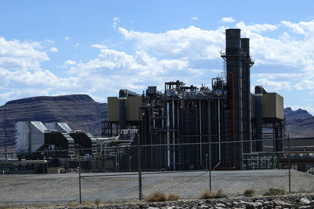 NV Energy's Silverhawk Generating Station in Moapa, Tuesday, Sept. 12, 2017. Joel Angel Juarez Las Vegas Review-Journal @jajuarezphoto