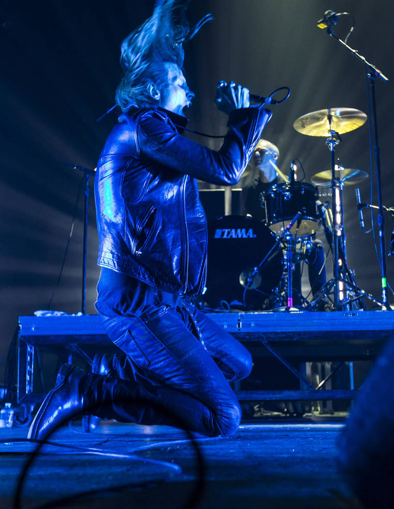 Wesley Eisold of American Nightmare performs at The Joint during Psycho Las Vegas at the Hard Rock Hotel in Las Vegas on Saturday, Aug. 18, 2018. Chase Stevens Las Vegas Review-Journal @csstevensphoto