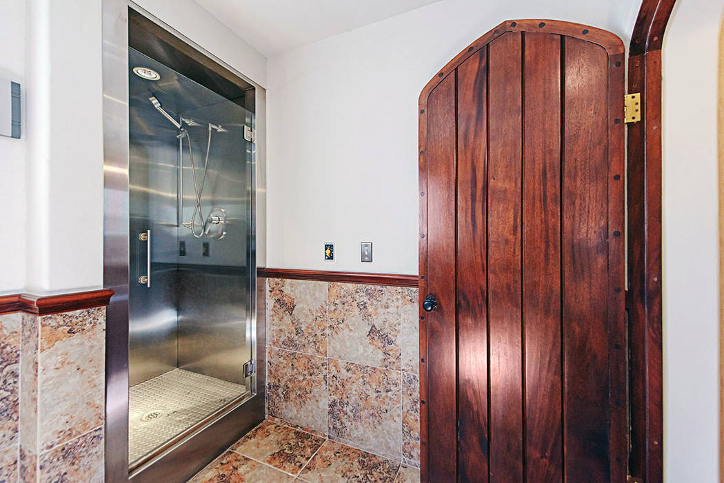 The shower in the master bath. (Rob Jensen Co.)