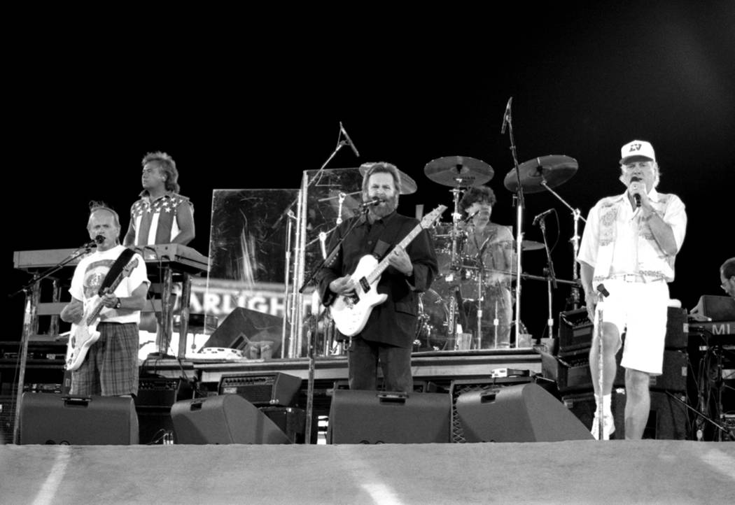 Beach Boys perform at Cashman Field Center