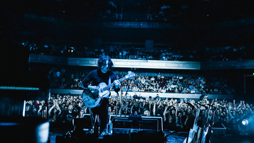Jack White at The Chelsea at The Cosmopolitan of Las Vegas on Thursday. (David James Swanson)