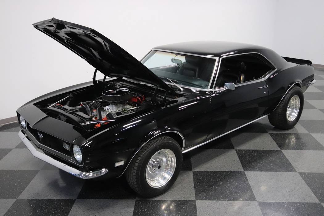 The 1968 Camaro once owned by Branch Davidian leader David Koresh is shown at Streetside Classics in Phoeni. Zak Bagans now owns the car and plans to display it at his Haunted Museum in Las Vegas. ...