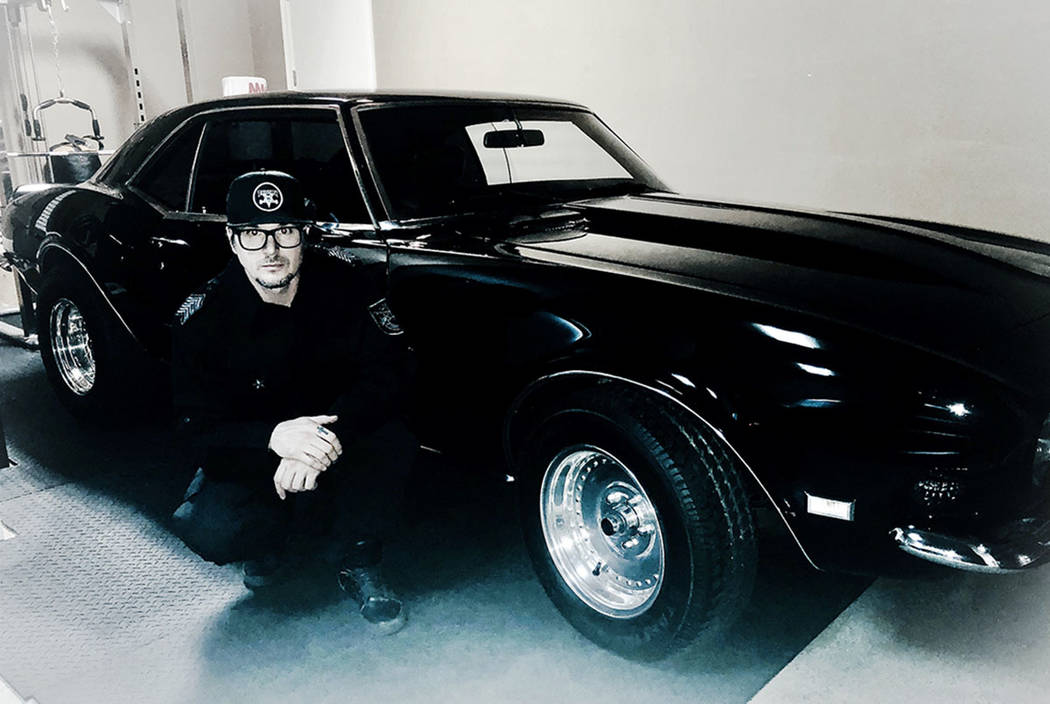 Zak Bagans of "Ghost Adventurers" on Travel Channel and owner of Zak Bagans' Haunted Museum, is shown in his Las Vegas home with the 1968 Camaro once owned by Branch Davidian leader David Koresh. ...