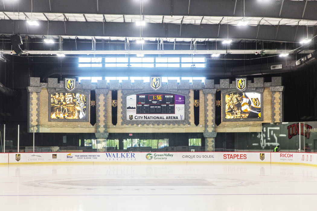 Vegas Golden Knights' practice facility close to completion