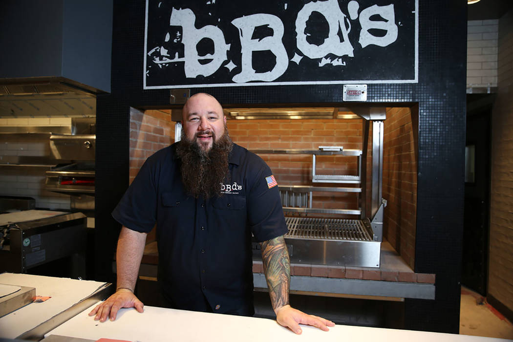 Chef and owner Ralph Perrazzo inside the future BBD's restaurant at Palace Station hotel-casino in Las Vegas, Friday, July 20, 2018. Erik Verduzco Las Vegas Review-Journal @Erik_Verduzco