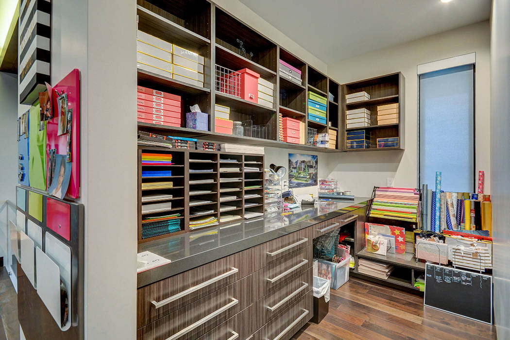 Gift shop wrapping room