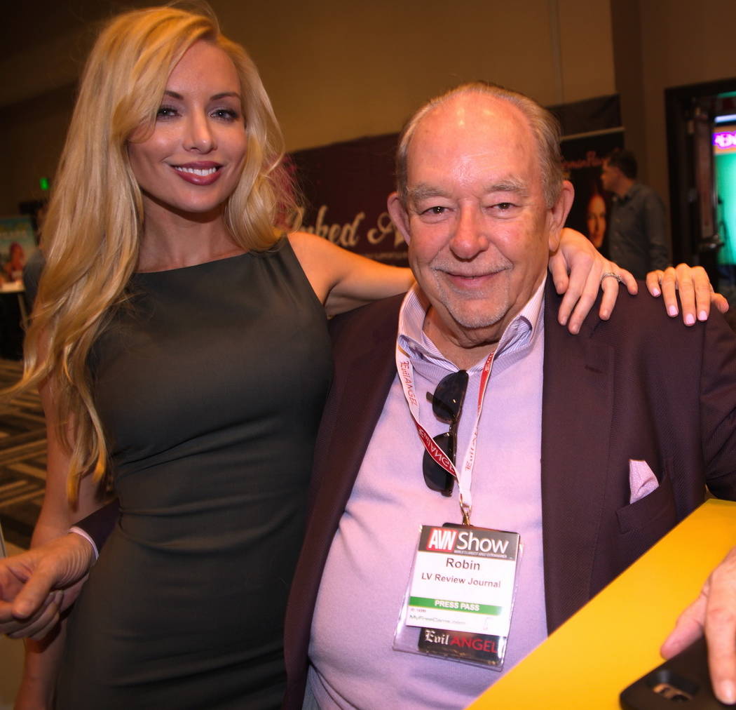 Robin Leach at The Hard Rock Hotel on Wednesday, Jan. 18, 2017, in Las Vegas. (Hew Burney)