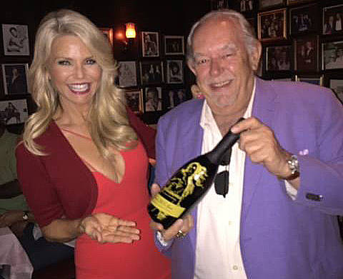 Christie Brinkley and Robin Leach. (TVT)