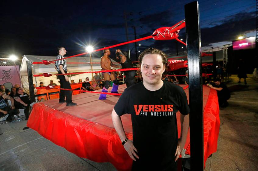 Record producer launches wrestling company as Vegas scene surges Entertainment