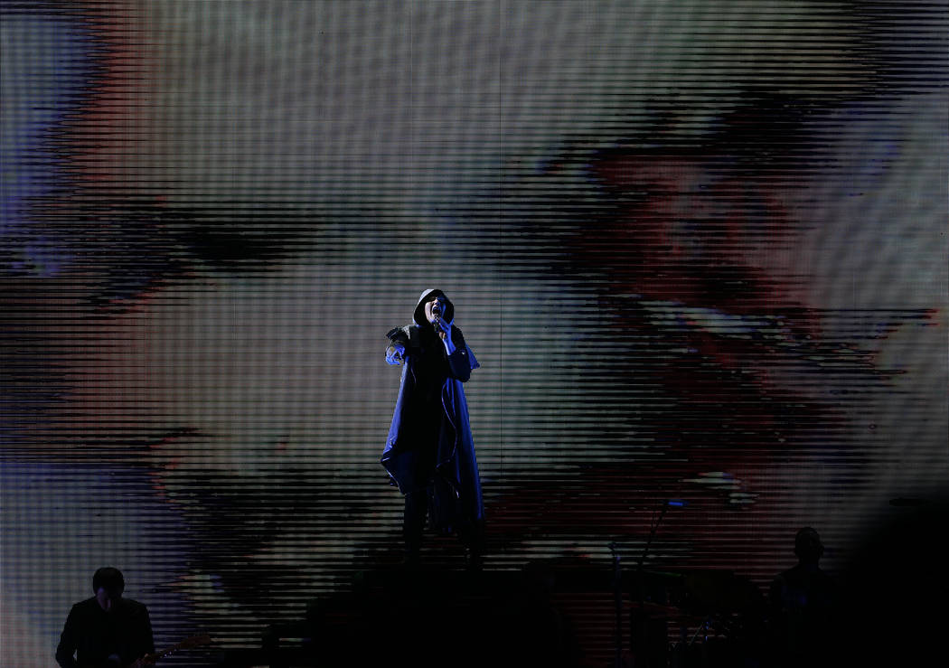 The Smashing Pumpkins perform as part of their Shiny And Oh So Bright Tour at the T-Mobile Arena in Las Vegas, Sunday, Sept. 2, 2018. Rachel Aston Las Vegas Review-Journal @rookie__rae