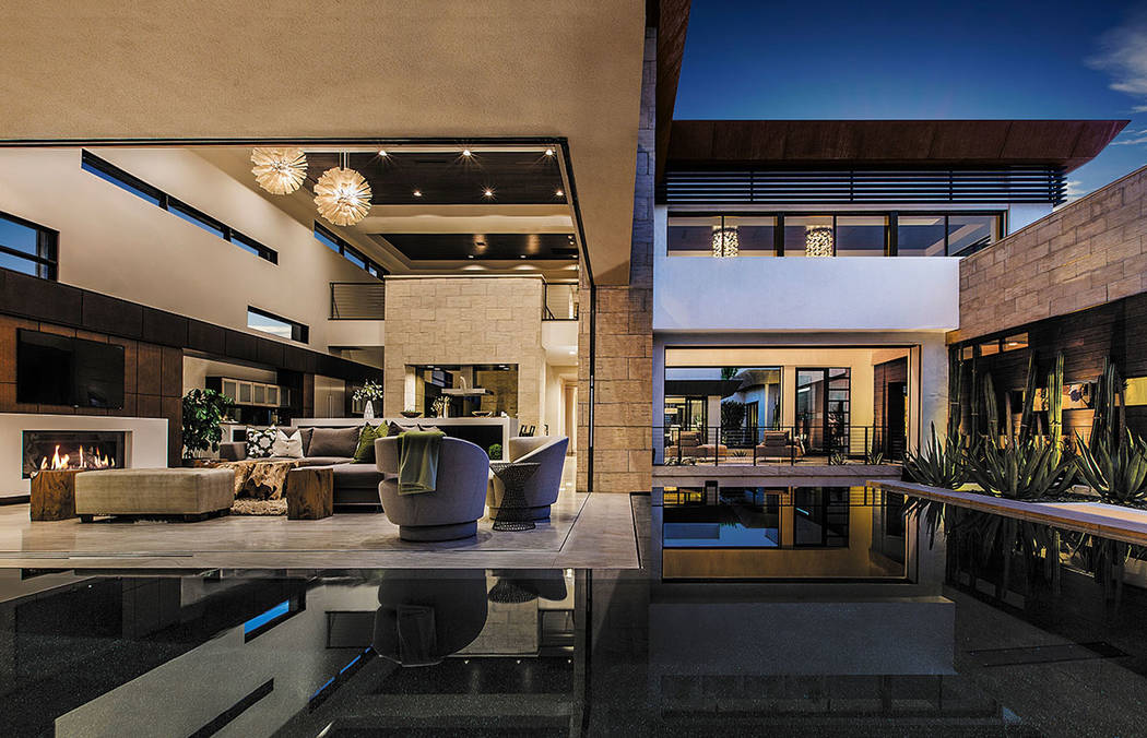 heron luxury vegas hills features marquis seven showcase lots three community homes las completes communities residential modern press