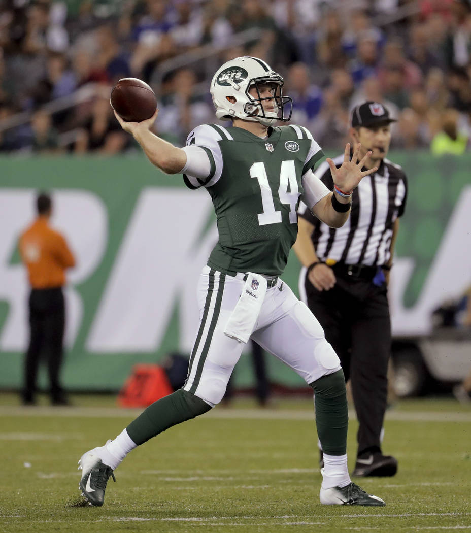 Jets QB Sam Darnold to make NFL history with Week 1 start Las Vegas