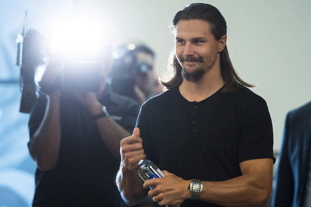 Erik Karlsson Mustache WHT