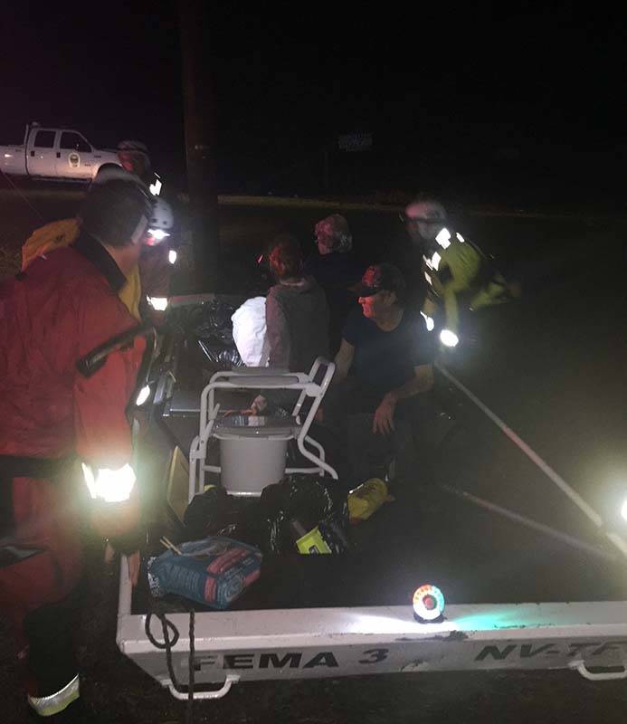 The 16 members of Nevada Task Force One were deployed to the area in and around Beaufort, North Carolina, to assist in water rescues in the aftermath of Hurricane Florence, which hit the Carolina ...