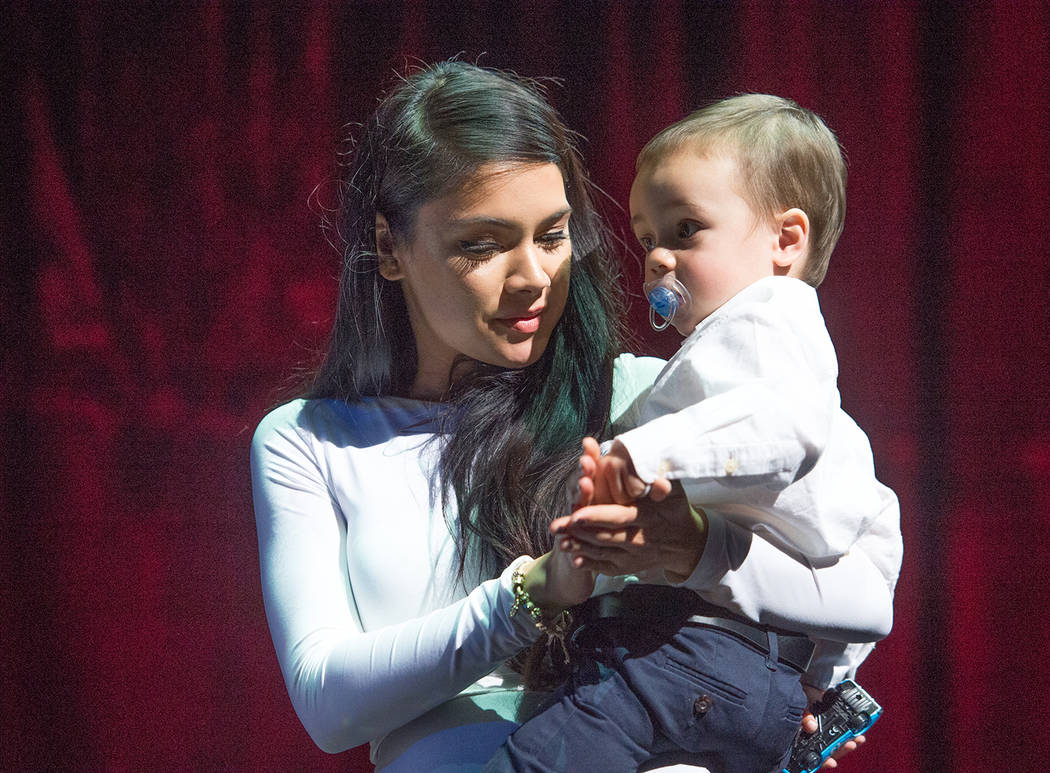 Shaunyl Benson and Johnny Crisstopher attend Heal Every Life Possible on Monday, Sept. 12, 2016, at The Luxor. (Tom Donoghue)