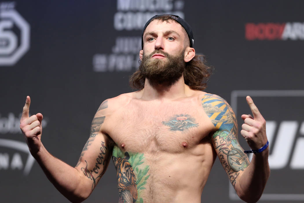 Michael Chiesa to make UFC welterweight debut in Las Vegas | Las Vegas  Review-Journal