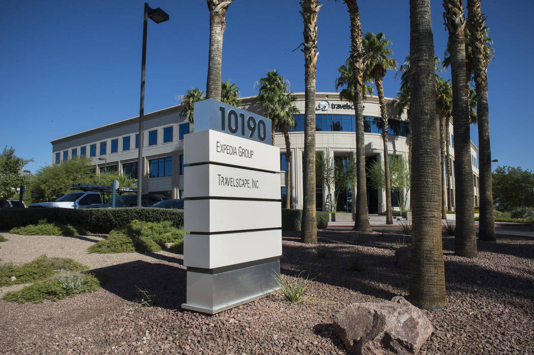 This Summerlin office building, photographed Tuesday, Sept. 25, 2018, was recently purchased by Moonwater Capital founder Ofir Hagay. Caroline Brehman/Las Vegas Review-Journal