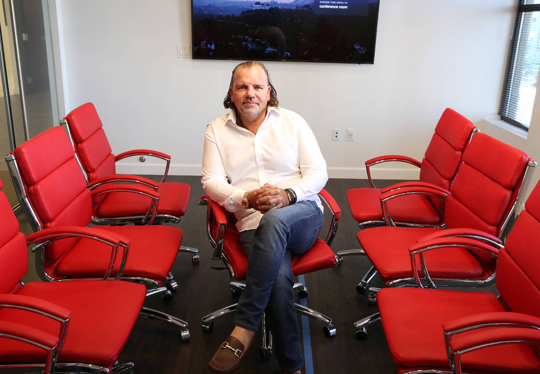 Investor Ofir Hagay at his 9275 W. Russell Road office in Las Vegas on Thursday, Nov. 22, 2017. Bizuayehu Tesfaye Las Vegas Review-Journal @bizutesfaye