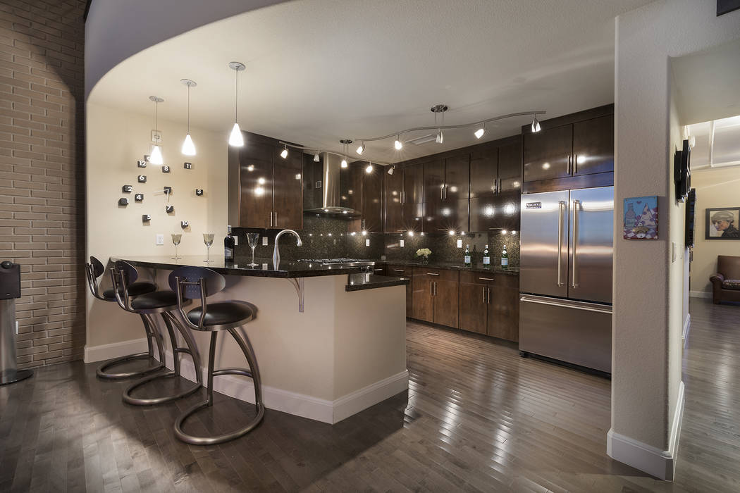 This two-bedroom, two-bath C2 Lofts measures 2,256 square feet. (Christopher Homes)