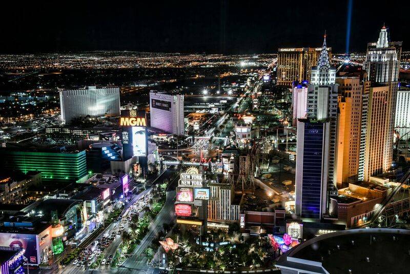 Views of the Las Vegas Strip from the Waldorf Astoria. (Waldorf Astoria)