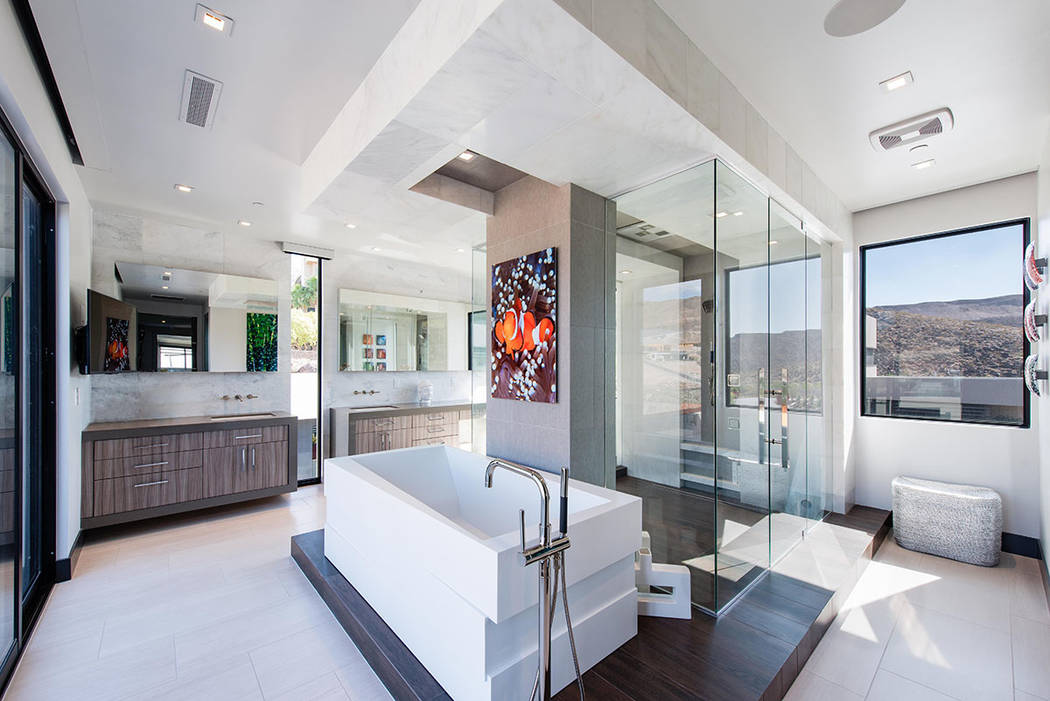 The master bath. (Simply Vegas)