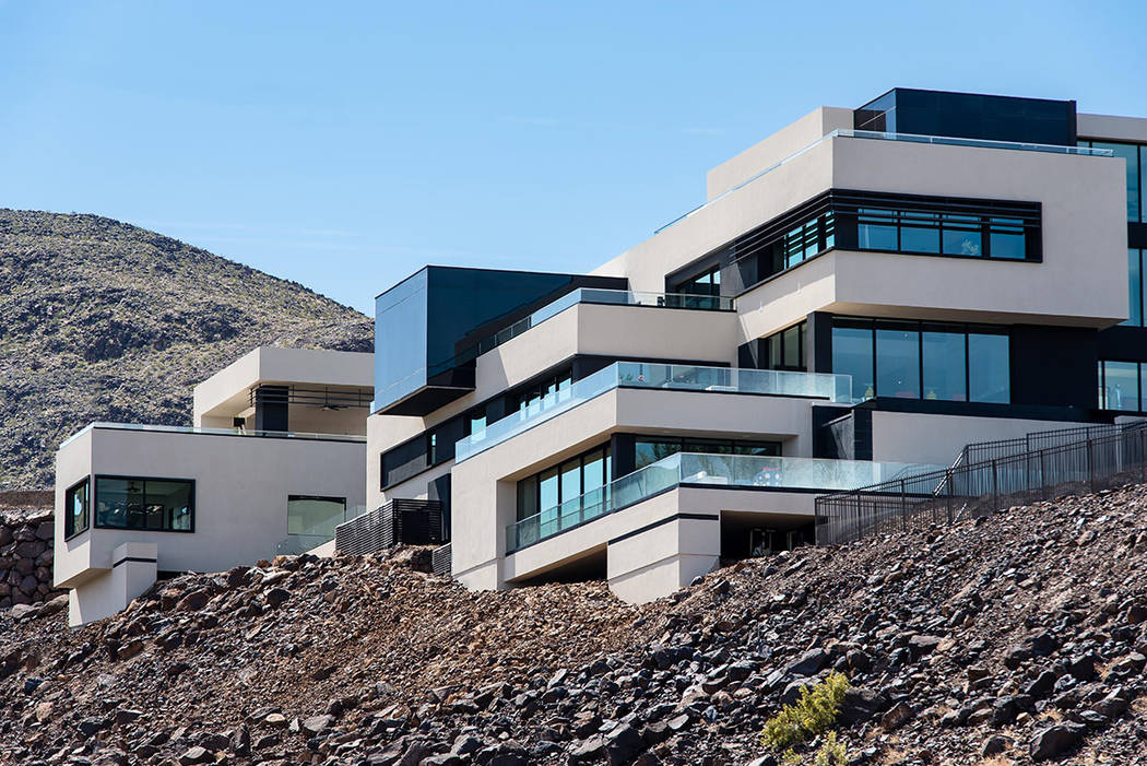It took nearly two years to build this 16,000-square foot home in MacDonald Highlands. (Simply Vegas)