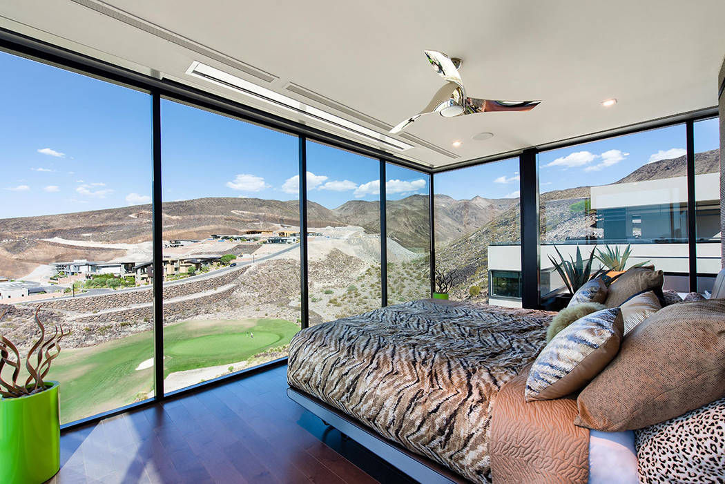 The master bedroom. (Simply Vegas)