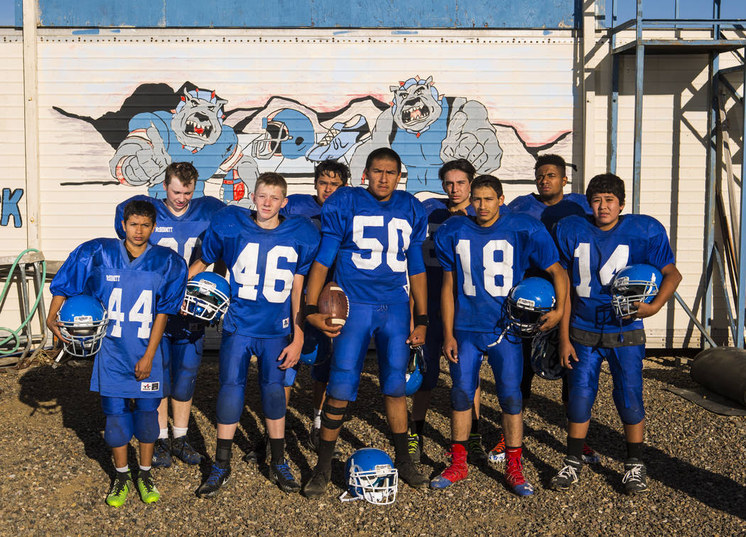 Rural Nevada football team scores on the field of life Local Nevada