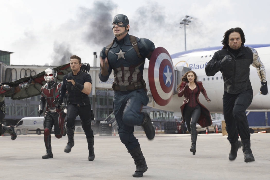 A still from Captain America: Civil War