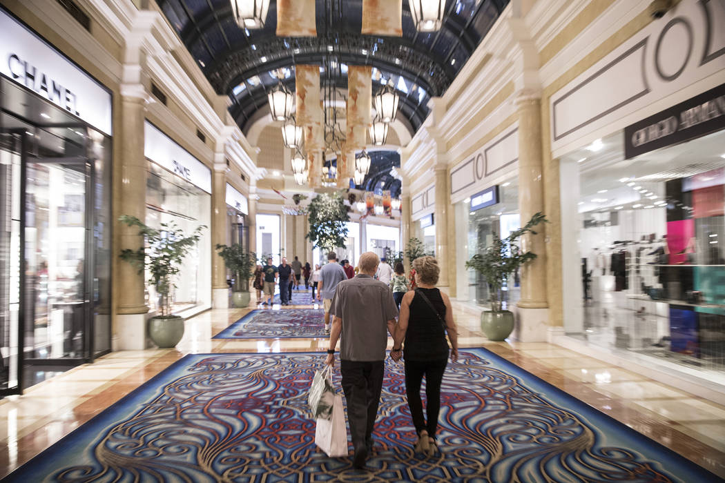 Luxury Shopping in Bellagio Las Vegas