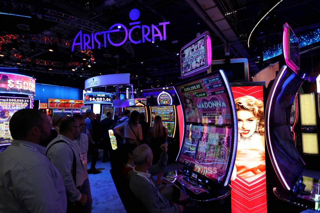 G2E show floor opens with Golden Knights Drumbots, skill games