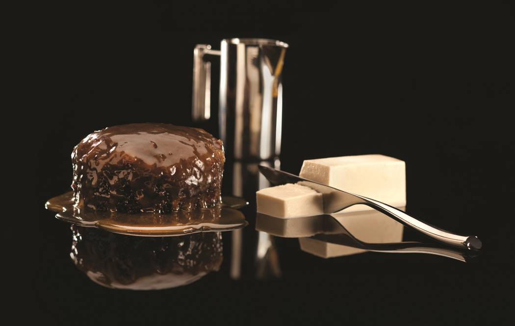 Sticky toffee pudding at Gordan Ramsay Steak