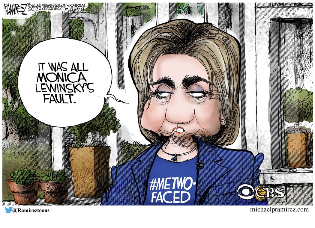CARTOON: Hillary Clinton and #MeToo | Las Vegas Review-Journal