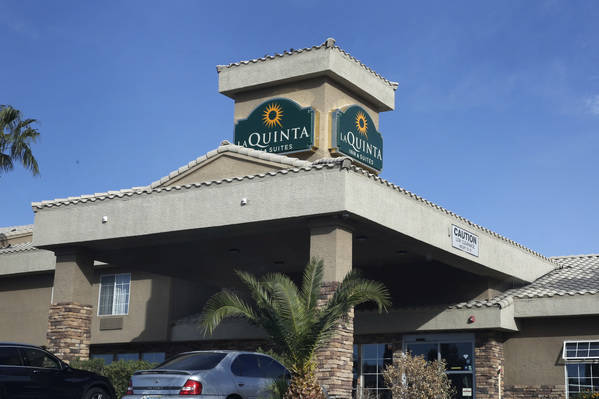 La Quinta Inn and Suites at 4975 S Valley View Blvd, photographed on Tuesday, Oct. 16, 2018, in Las Vegas. Bizuayehu Tesfaye/Las Vegas Review-Journal @bizutesfaye