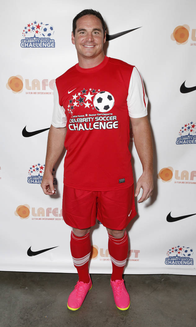 Eric Wynalda attends the LAFEST LA Film and Entertainment Soccer Tournament, on Sunday, March 24, 2013 in Carson, California. (Photo by Todd Williamson/Invision for THR/AP Images)