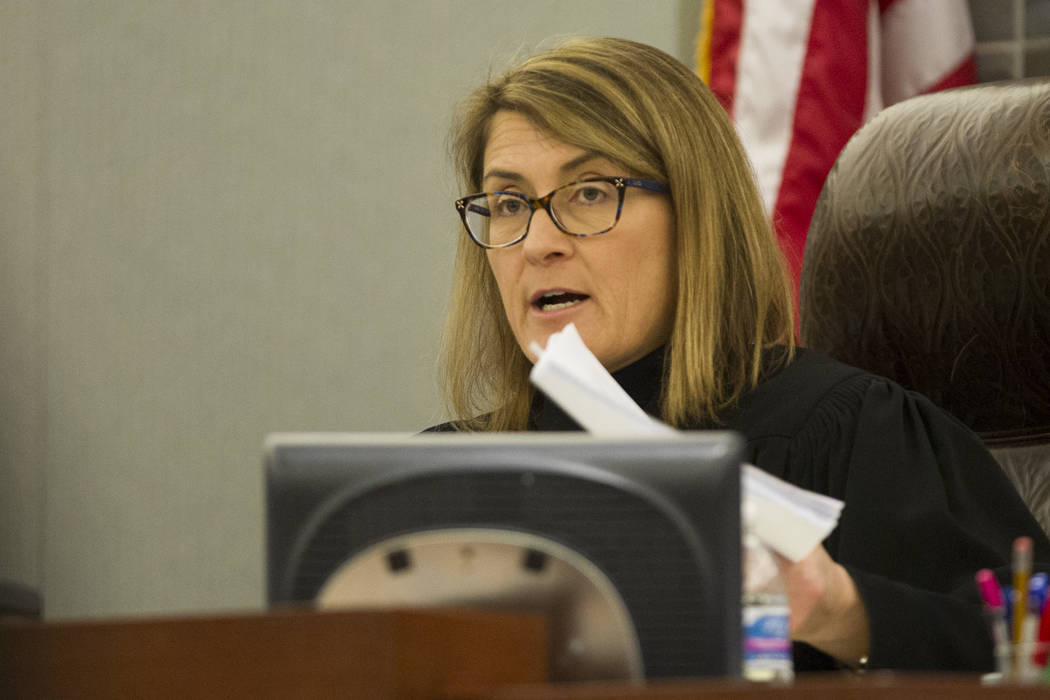 District Judge Jennifer Togliatti. Erik Verduzco Las Vegas Review-Journal @Erik_Verduzco