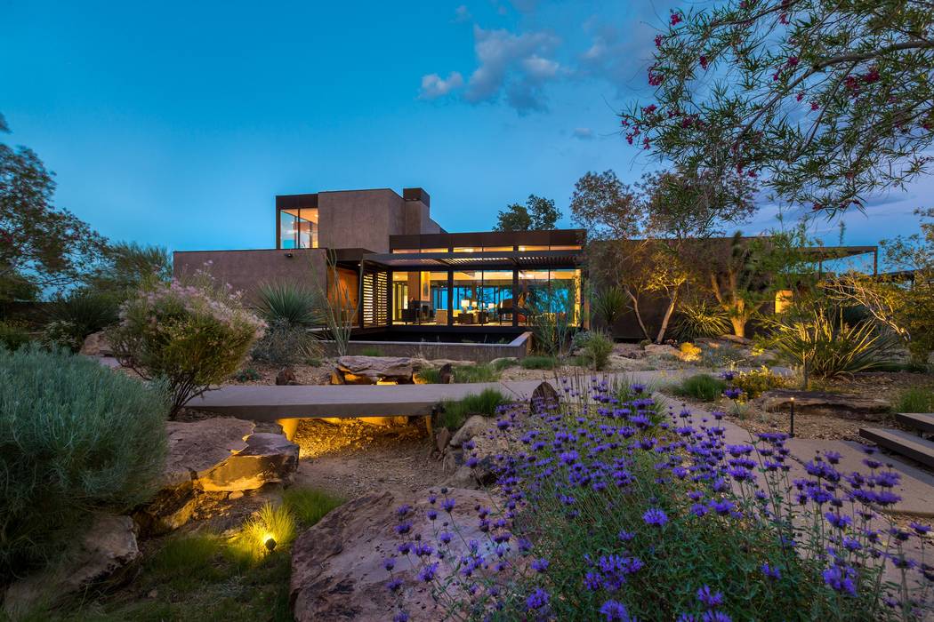 This home at 7 Painted Feather Way in Las Vegas is listed for $14.5 million. (The Ivan Sher Group-Berkshire Hathaway HomeServices Nevada Properties)