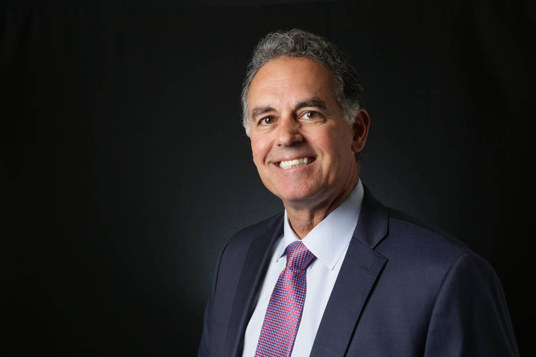 Danny Tarkanian, Republican candidate for the 3rd Congressional District, is photographed at the Las Vegas Review-Journal offices on Thursday, April 16, 2018. Michael Quine/Las Vegas Review-Journa ...