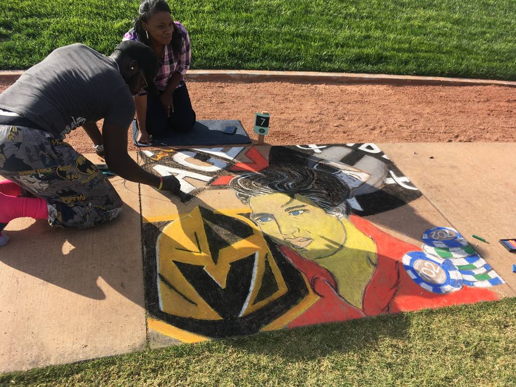 Chalktober Fest at Skye Canyon, a masterplanned community in the