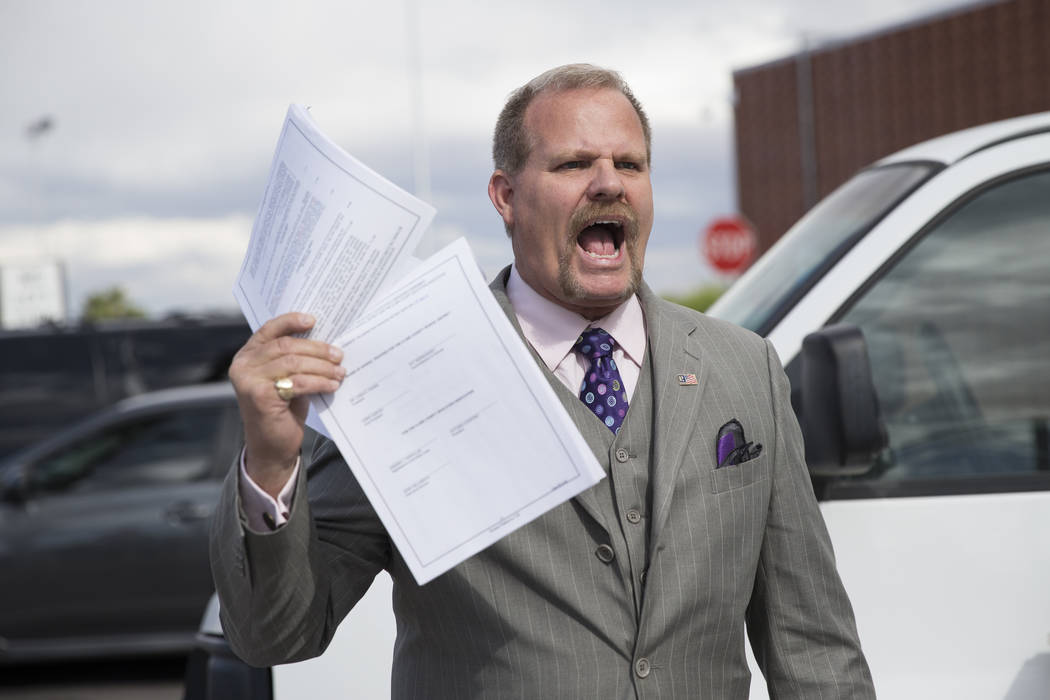 Clark County School District Board trustee Kevin Child is pictured in Las Vegas in this file photo. Erik Verduzco/Las Vegas Review-Journal