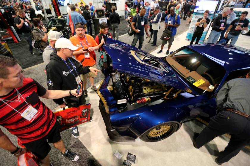 Performances, custom trucks on display at SEMA in Las Vegas Las Vegas