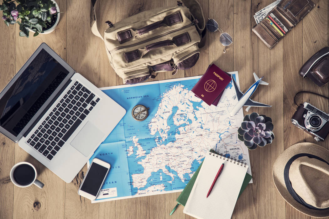 Travel planning concept on map (Getty Images)