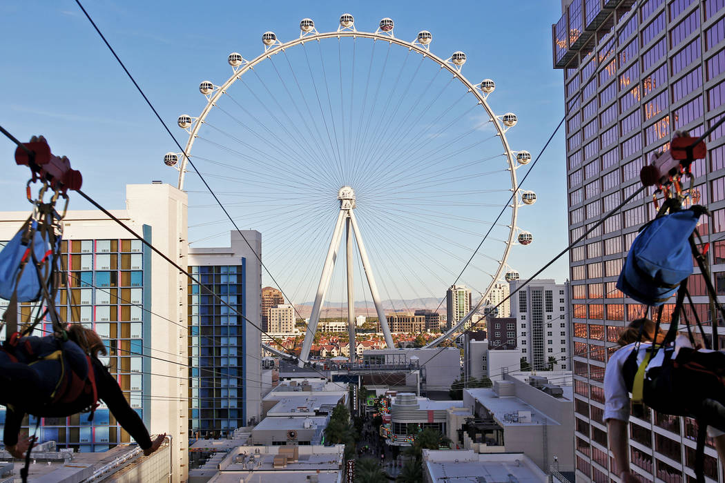 New zip line to send riders soaring above Las Vegas Strip — VIDEO